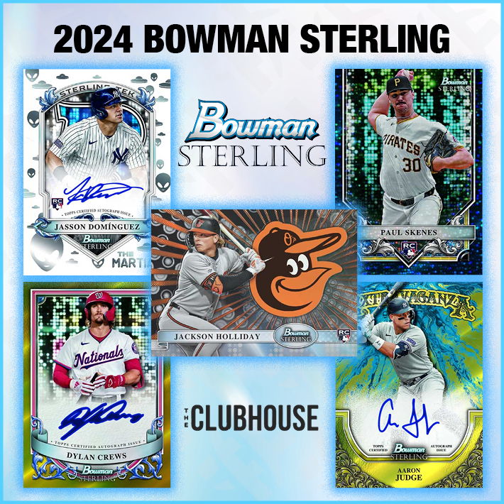 RELEASE DAY 2024 Bowman Sterling Baseball 1/2 Case RANDOM TEAM Group