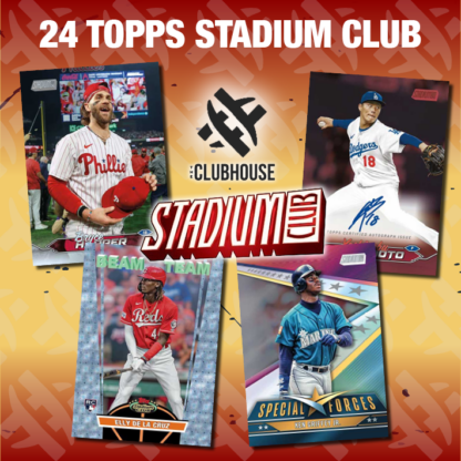 RELEASE DAY : 2024 Topps Stadium Club Baseball Compact Case RANDOM TEAM Group Break #12449