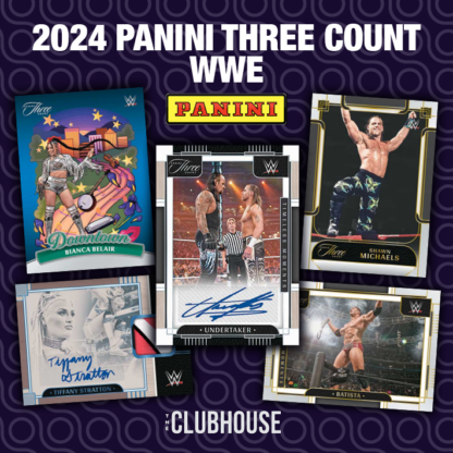 FINAL CASE : 2024 Panini WWE Three Count Wrestling Case RANDOM HIT Group Break #12577 (1 GUARANTEED HIT PER SPOT + 2ND CARD CHANCE)