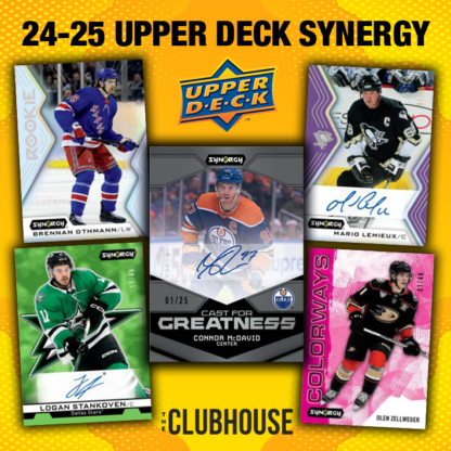 THE FINAL CASE MOJO : 2024-25 Upper Deck Synergy Hockey Case PICK YOUR TEAM Group Break #12789
