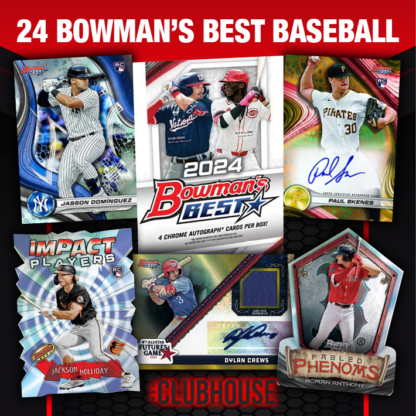 SERIAL # CLOSER : 2024 Bowman's Best Baseball PICK YOUR TEAM Group Break #12722