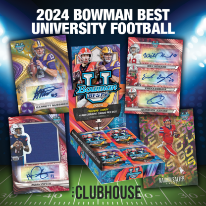 FINAL CASE : 2024 Bowman's Best U Football Delight Case RANDOM PARALLEL Group Break #12714