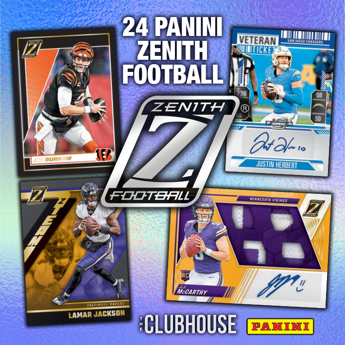RELEASE DAY : 2024 Panini Zenith Football FULL Case PICK YOUR TEAM Group Break #13059