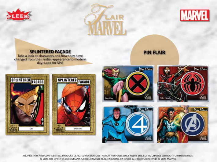 FINAL CASE : 2024 Upper Deck Marvel Flair Hobby 1/2 Case CARD # STYLE Group Break #13250