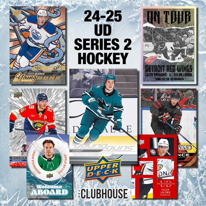 PENULTIMATE CASE : 2024-25 Upper Deck Series 2 Hockey Case PICK YOUR TEAM Group Break #13284