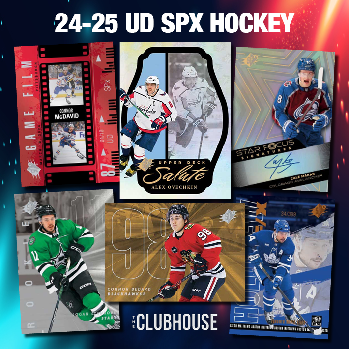 THE GRAND FINALE : 2024-25 Upper Deck SPx Hockey Case PICK YOUR TEAM Group Break #13217