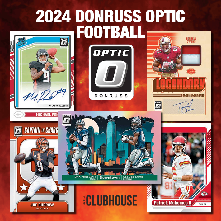 FINAL CASE : 2024 Panini Optic Football Hobby 1/3 Case PICK YOUR TEAM Group Break #13271