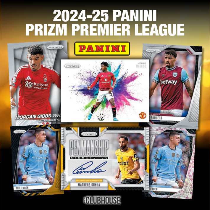 RELEASE DAY : 2024-25 Panini Prizm EPL Hobby 1/2 Case RANDOM TEAM Group Break #13262