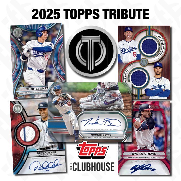 #BIGHITTIE MACHINE : 2025 Topps Tribute Baseball Case PICK YOUR TEAM Group Break #13218