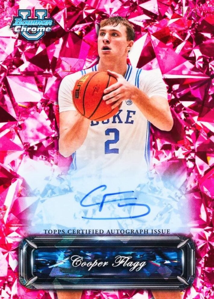 SCORCHING NEW RELEASE : 2024-25 Bowman Chrome U Basketball SAPPHIRE 1/2 Case SERIAL NUMBER Group Break #13360
