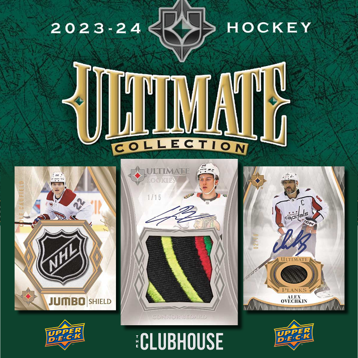 RELEASE DAY : 2023-24 Upper Deck Ultimate Collection Hockey Case RANDOM TEAM Group Break #13294