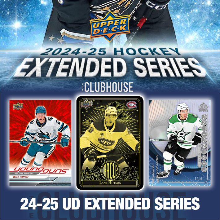 RELEASE DAY : 2024-25 Upper Deck Extended Series Hockey Case RANDOM TEAM Group Break #13437