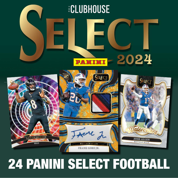 RELEASE DAY : 2024 Panini Select Football 1/2 Case PICK YOUR TEAM Group Break #13433