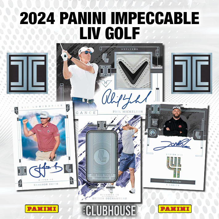 RELEASE DAY : 2024 Panini Impeccable LIVE Golf Case SERIAL NUMBER Group Break #13308