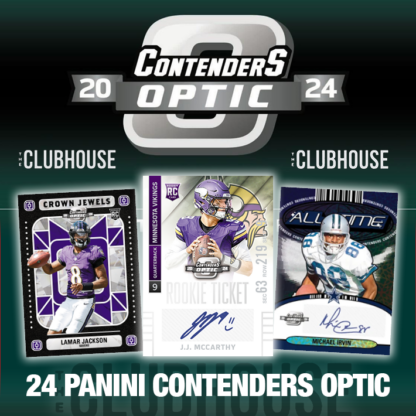 RELEASE DAY : 2024 Panini Contenders Optic Football Case PICK YOUR TEAM Group Break #13618