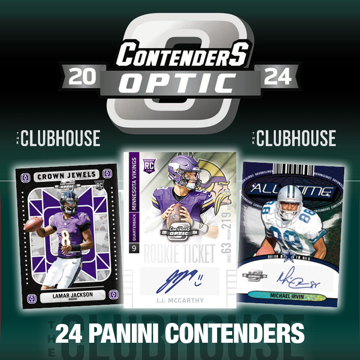 RELEASE DAY : 2024 Panini Contenders Optic Football 1/2 Case RANDOM DIVISION Group Break #13614