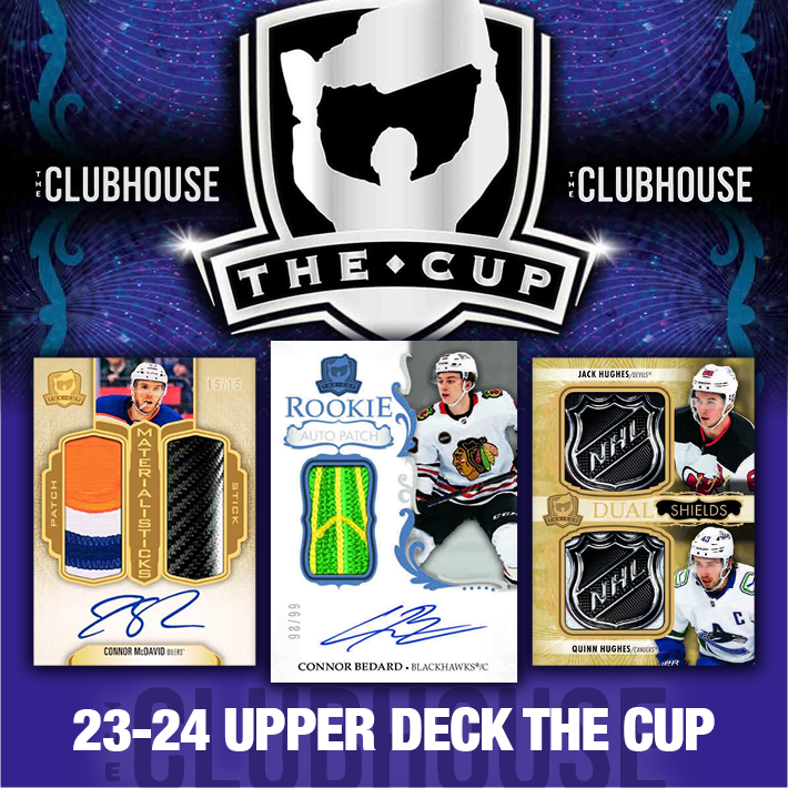 RELEASE DAY : 2023-24 Upper Deck The Cup Hockey MASTER Case PICK YOUR TEAM Group Break #13490