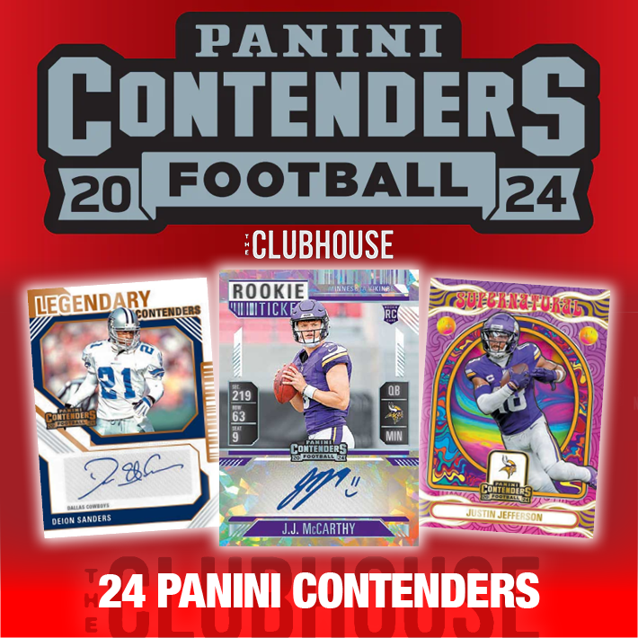 RELEASE DAY : 2024 Panini Contenders Football Case PICK YOUR TEAM Group Break #13579