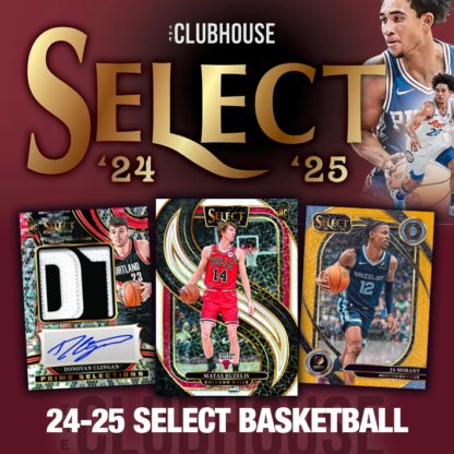 RELEASE DAY : 2024-25 Panini Select Basketball 1/2 Case PICK YOUR TEAM Group Break #13617