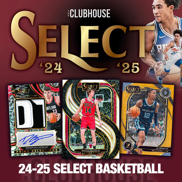 RELEASE DAY : 2024-25 Panini Select Basketball 1/2 Case PICK YOUR TEAM Group Break #13617