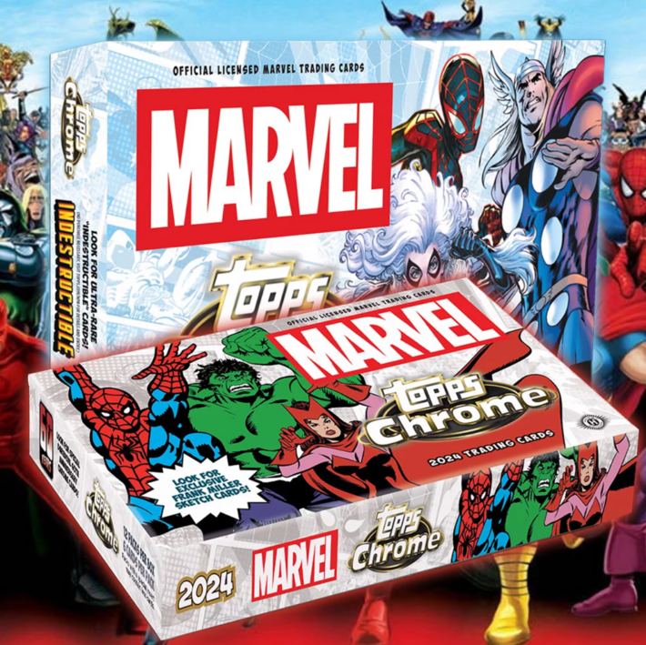HOTTEST MARVEL RELEASE EVER : 2025 Topps Chrome Marvel Hobby 1/2 Case CARD # STYLE Group Break #13608