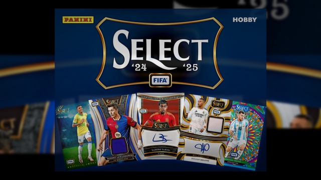 RELEASE DAY : 2024-25 Panini Select FIFA Soccer 1/4 Case SERIAL NUMBER Group Break #13508