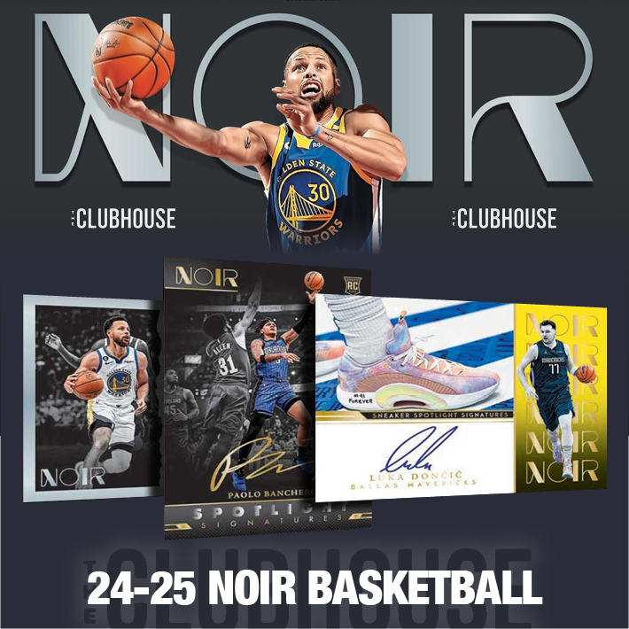 LOADED SERIAL # CLOSER : 2024-25 Panini Noir Basketball 1/2 Case PICK YOUR TEAM Group Break #13779