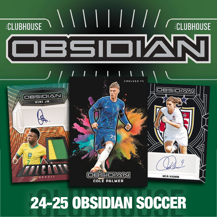 COLORBLASTER : 2024-25 Panini Obsidian Soccer 1/2 Case SERIAL # Group Break #13781 + NUTTY NATTY GIVEAWAY