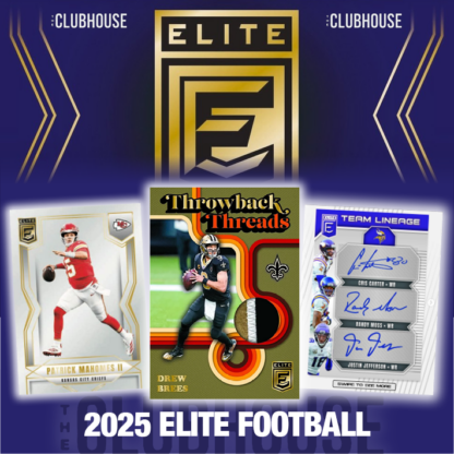 FOOTBALL IS BACK BABY : 2025 Panini Elite Football 1/2 Case PICK YOUR TEAM Group Break #13832