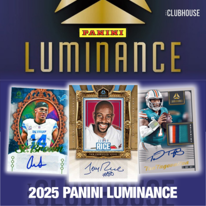 RELEASE DAY : 2025 Panini Luminance Football 1/2 Case RANDOM TEAM Group Break #13767