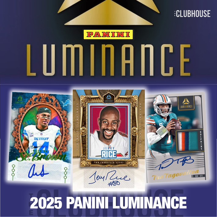 RELEASE DAY : 2025 Panini Luminance Football 1/2 Case RANDOM TEAM Group Break #13767