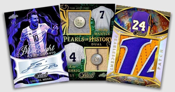 RELEASE DAY HOLY GRAIL : 2025 Leaf Pearl Multi-Sport RANDOM HIT Case Group Break #13750 (1 GUARANTEED HIT)