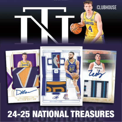 RELEASE DAY : 2024-25 Panini National Treasures Basketball 1/2 Case PICK YOUR TEAM Group Break #13859