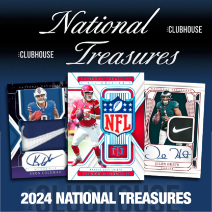 SHIELD HUNTING : 2024 Panini National Treasures Football 1/2 Case PICK YOUR TEAM Group Break #13830