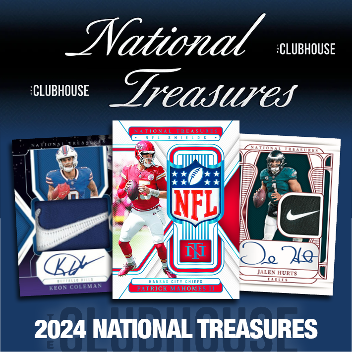 SHIELD HUNTING : 2024 Panini National Treasures Football 1/2 Case PICK YOUR TEAM Group Break #13830