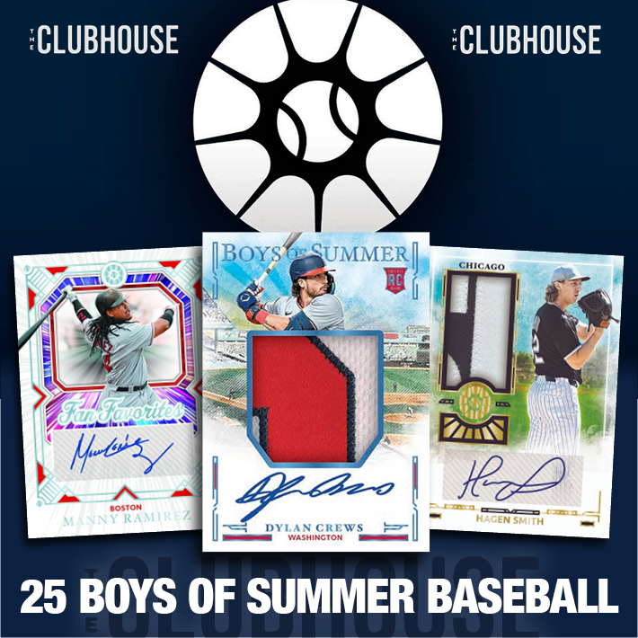 EPIC BONUS BREAK : 2025 Boys of Summer Baseball Hobby Box SERIAL NUMBER BB3_082725 + TEAM IN CHROME DELIGHT!