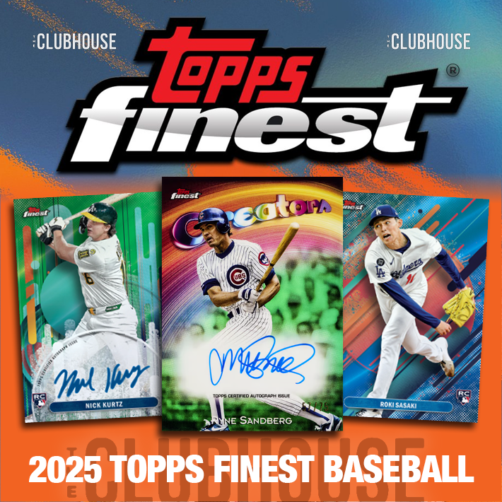 SUPER RELEASE : 2025 Topps Finest Baseball Case PICK YOUR TEAM Group Break #13844