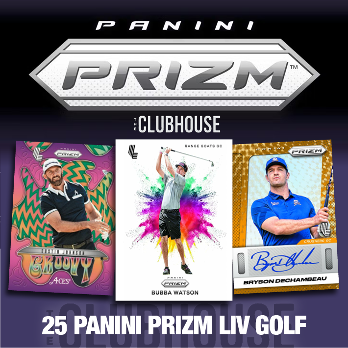 RELEASE DAY : 2025 Panini Prizm LIV Golf Case SERIAL NUMBER Group Break #13905