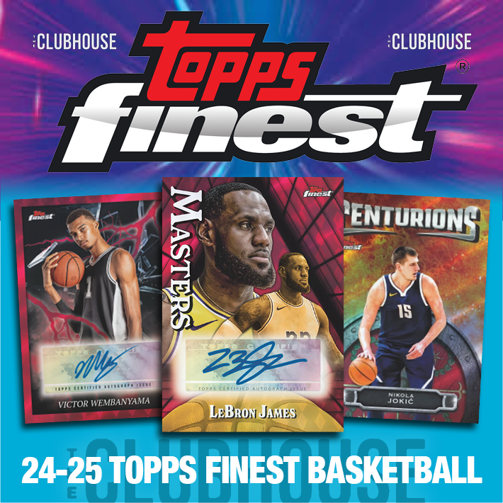 RELEASE DAY : 2024-25 Topps Finest DELIGHT Basketball Case PICK YOUR TEAM Group Break #13848