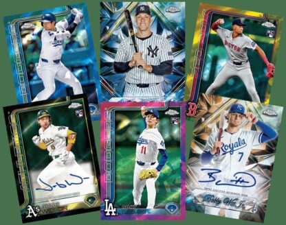 EPIC NEW RELEASE : 2025 Topps Chrome Sapphire Baseball PICK YOUR TEAM Group Break #13980