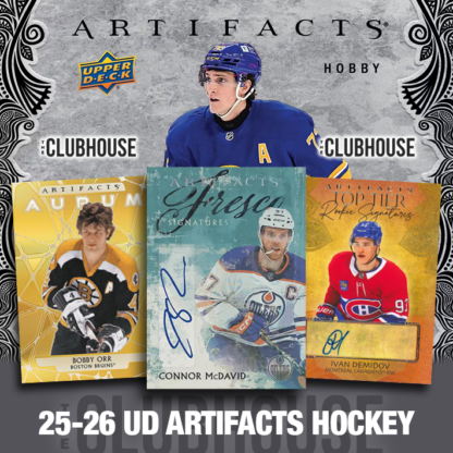FRESH CROP : 2025-26 Upper Deck Artifacts Hockey Case RANDOM TEAM Group Break #14100
