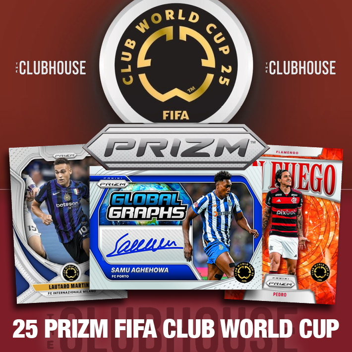 THE BEST TIME TO BUY : 2025 Panini Prizm Club World Cup Soccer SERIAL NUMBER Group Break #14190