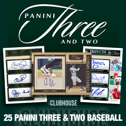 RELEASE DAY : 2025 Panini Three & Two Baseball Hobby Case PICK YOUR TEAM Group Break #14133