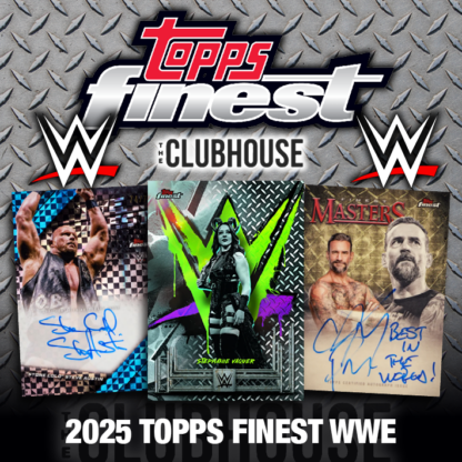 NASTY CHECKLIST : 2025 Topps Finest WWE 1/2 Case SERIAL # Group Break #14112