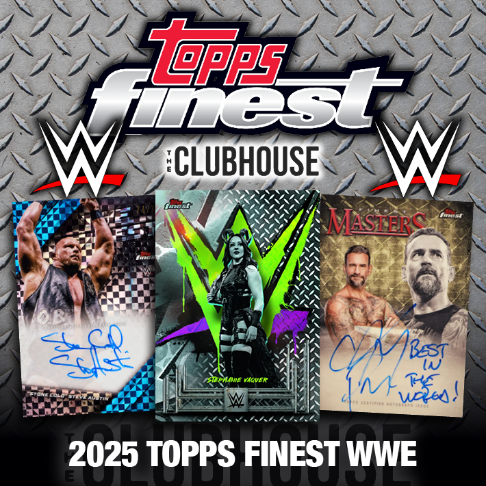 NASTY CHECKLIST : 2025 Topps Finest WWE 1/2 Case SERIAL # Group Break #14112