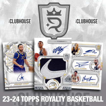 PENULTIMATE CASE : 2023-24 Topps Royalty Basketball Hobby Case PICK YOUR TEAM Group Break #14110