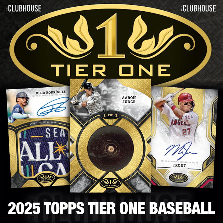 RELEASE DAY : 2025 Topps Tier One Baseball Case RANDOM DIVISION Group Break #14018