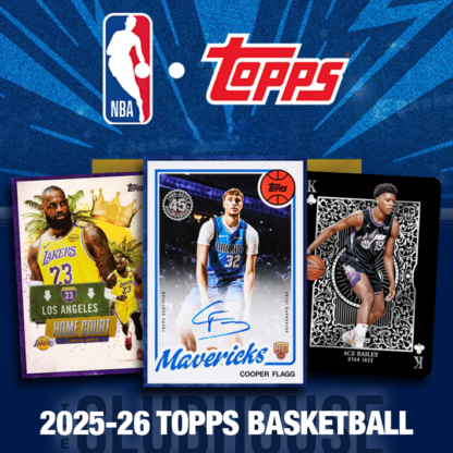 COOPER FLAGG FOR FREE : 2025-26 Topps NBA Basketball JUMBO Case PICK YOUR TEAM Group Break #14243 + WIN THE MAVS