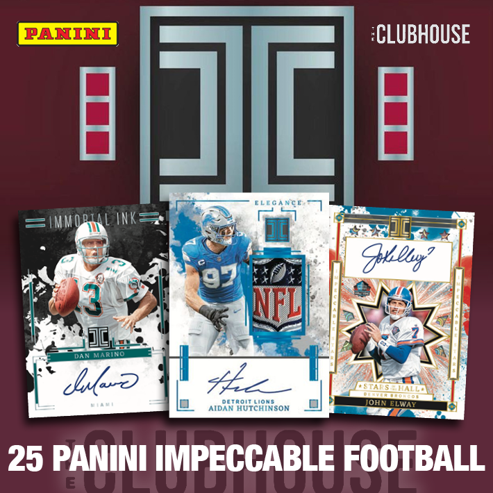 RELEASE DAY : 2025 Panini Impeccable Football SERIAL NUMBER Group Break #14236