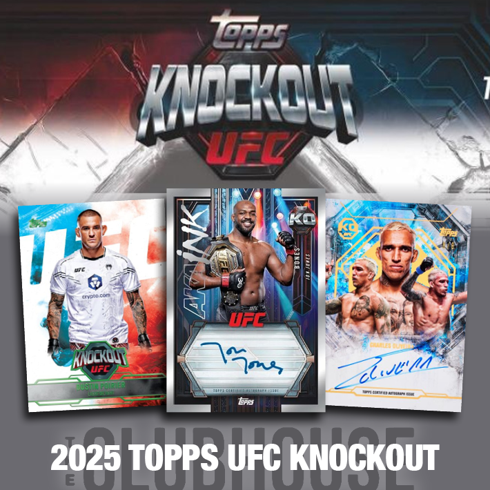 RELEASE DAY : 2025 Topps UFC Knockout 1/2 Case SERIAL # Group Break #14250